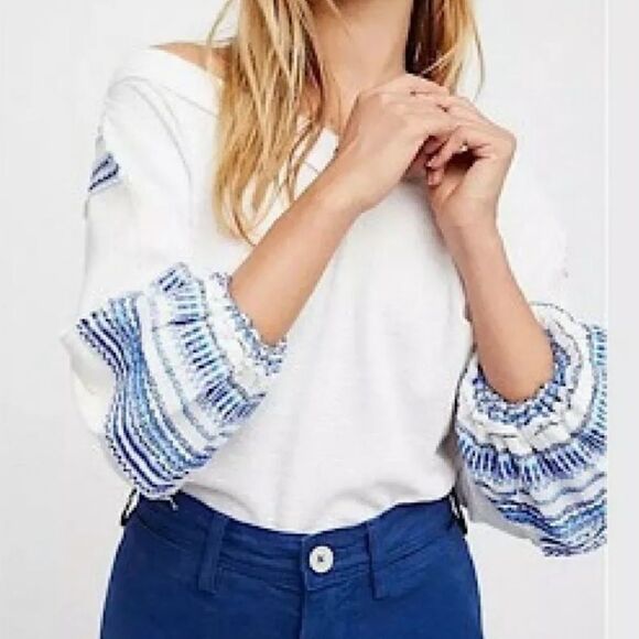 Free People Tops - NWT Free People Bubble Shirt